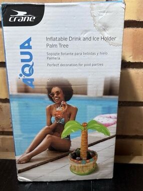 Crane Floating Drink and Ice Holder Palm Tree